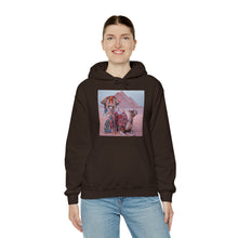 Load image into Gallery viewer, Giza Queen Unisex Heavy Blend Hooded Sweatshirt