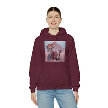 Load image into Gallery viewer, Giza Queen Unisex Heavy Blend Hooded Sweatshirt