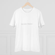 Load image into Gallery viewer, Sincerely Worthy Organic Creator T-shirt - Unisex