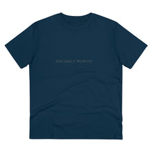 Load image into Gallery viewer, Sincerely Worthy Organic Creator T-shirt - Unisex